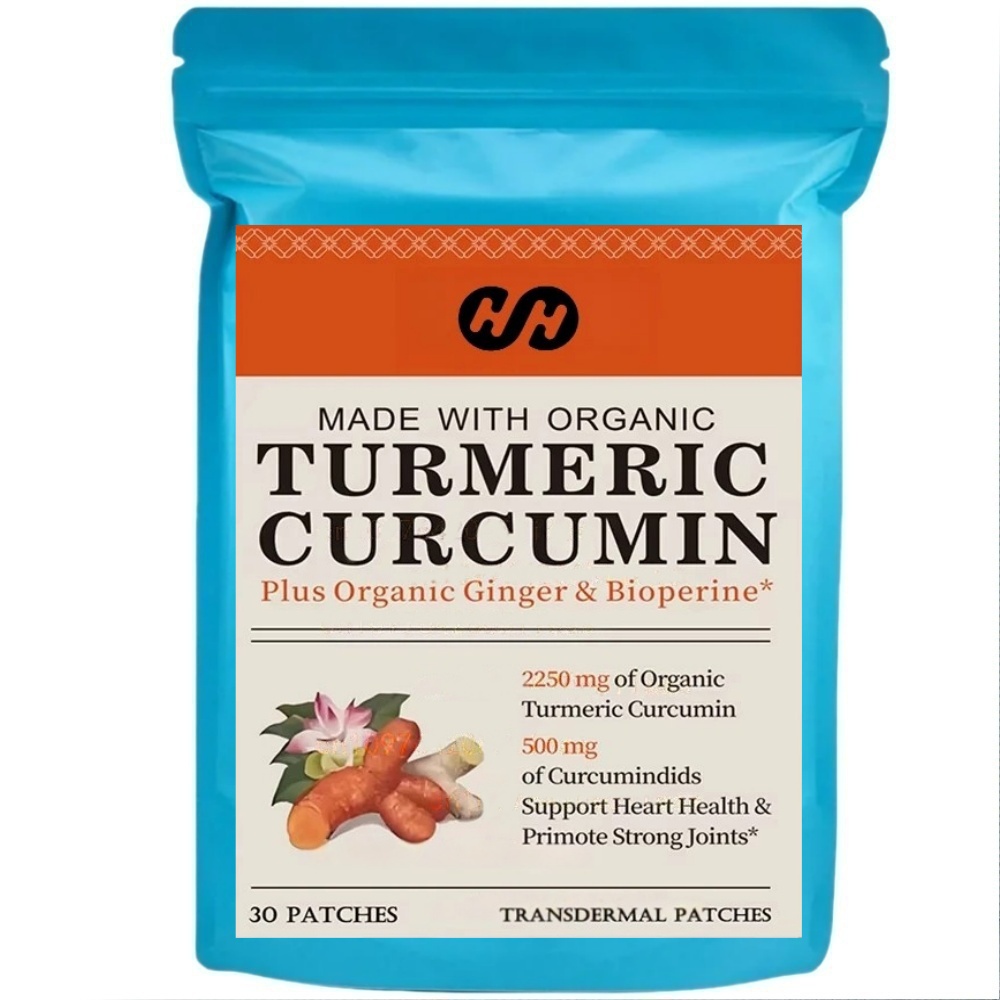 Turmeric - 30 Yama Zerdeçal Kurkumin Transdermal Yamalar