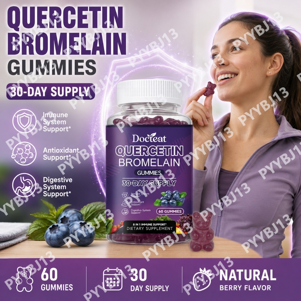 Echinacea - Docteat Quercetin Bromelain Sakızları, C Vitamini,