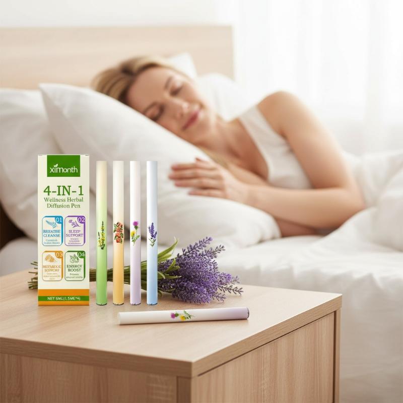 Herbal Supplement - 4'ü 1 Arada Bitkisel Difüzör Seti