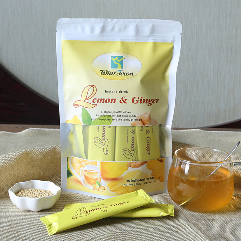 Ginger Tea - Doğal Limon Zencefil Çayı Ağrı kesici