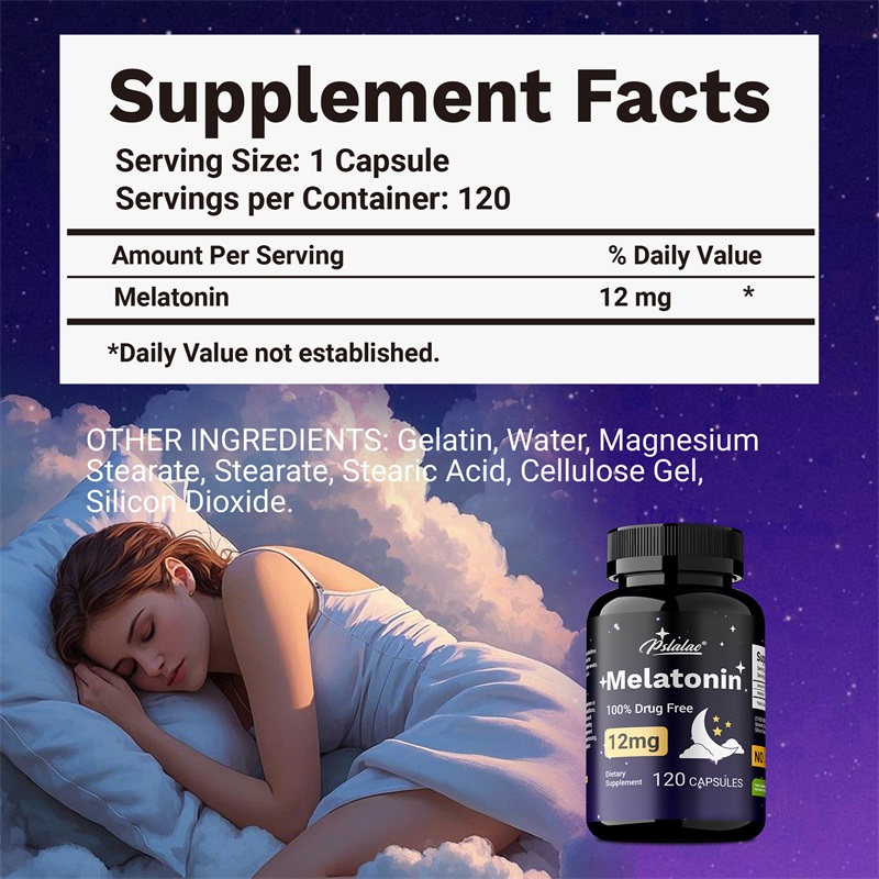 Melatonin 12mg - Kaygıyı ve St - Health Wellness incelemesi ve fiyatı