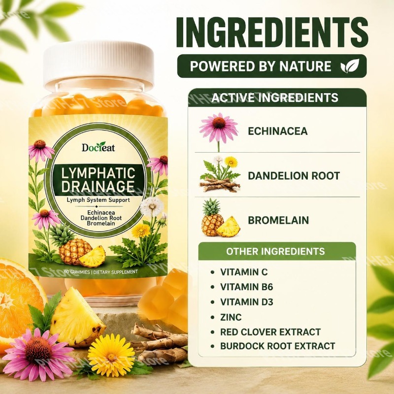 Docteat Lenfatik Sistem Destek - Herbal Supplement incelemesi ve fiyatı